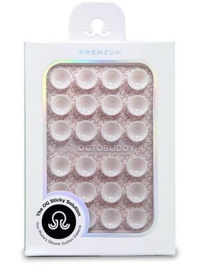 Octobuddy Silicone Suction Cup Phone
Case Mount Textured
Chalk Pink
New in Box